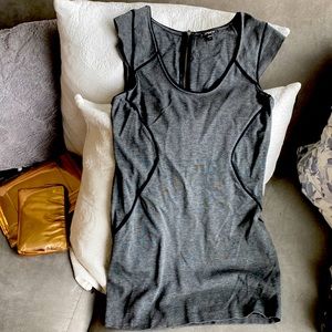Grey fitted dress